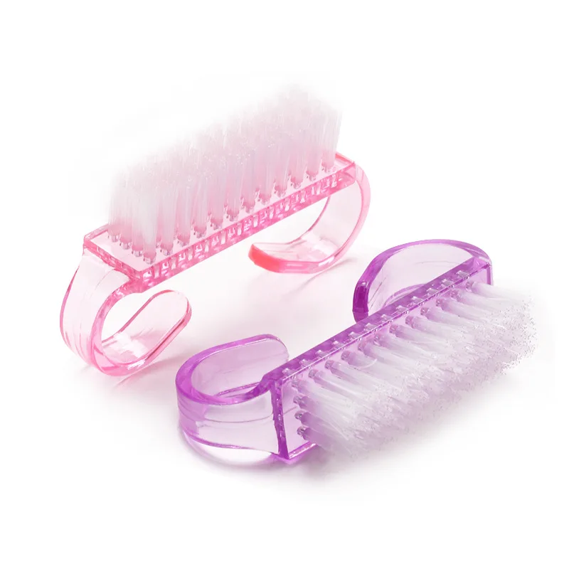 Nail Art Tools Kit With Large Nail Polish Brush Dust Brush Cleaning Brush And Cuticle Pusher