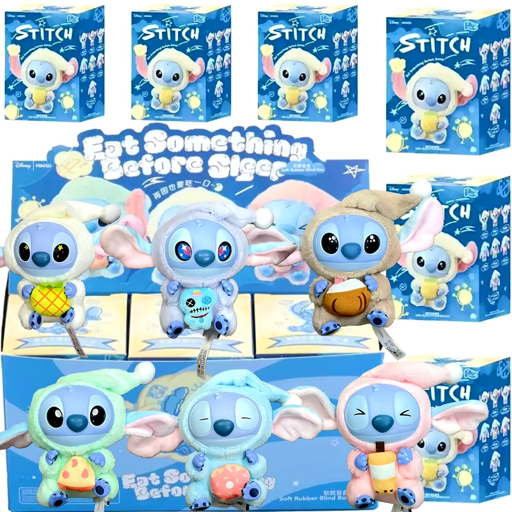 Disney Surprise Blind Box Toy Collection Eat Something Before Sleep Holiday Birthday for Kids Adults