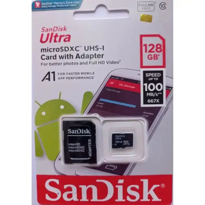 128 Gb Sdcard Class 10