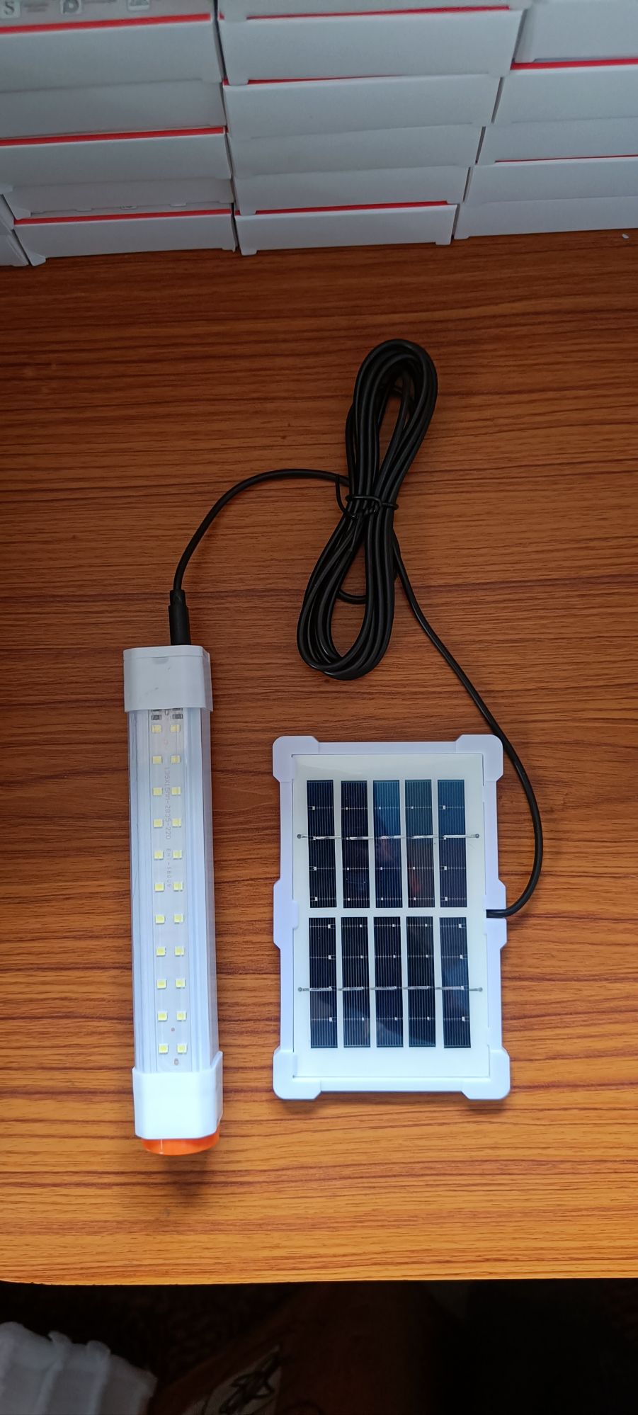 Solar light Rechargeable tube & Flashlight