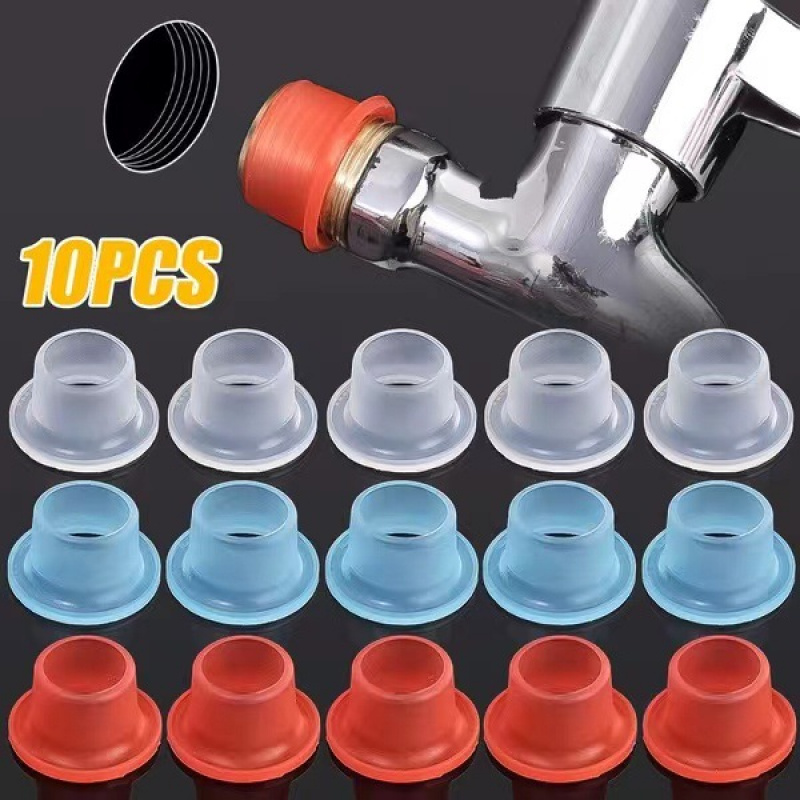 10pcs Faucet Sealing Gasket Waterproof Durable Insulation Leak-Proof Raw Material Belt Prevent Dripping Anti-aging Sealing Ring