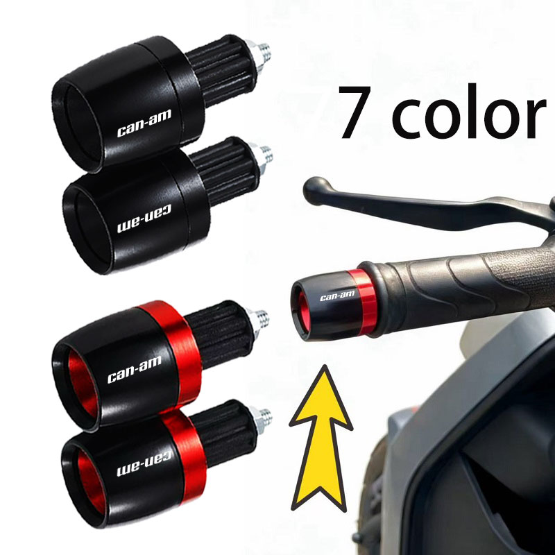1 Pair Universal Motorcycle For Can Am Outlander 1000 Ryker 900 Renegade 800 Canam Maverick X3 Spyder Handle Bar Ends Grips