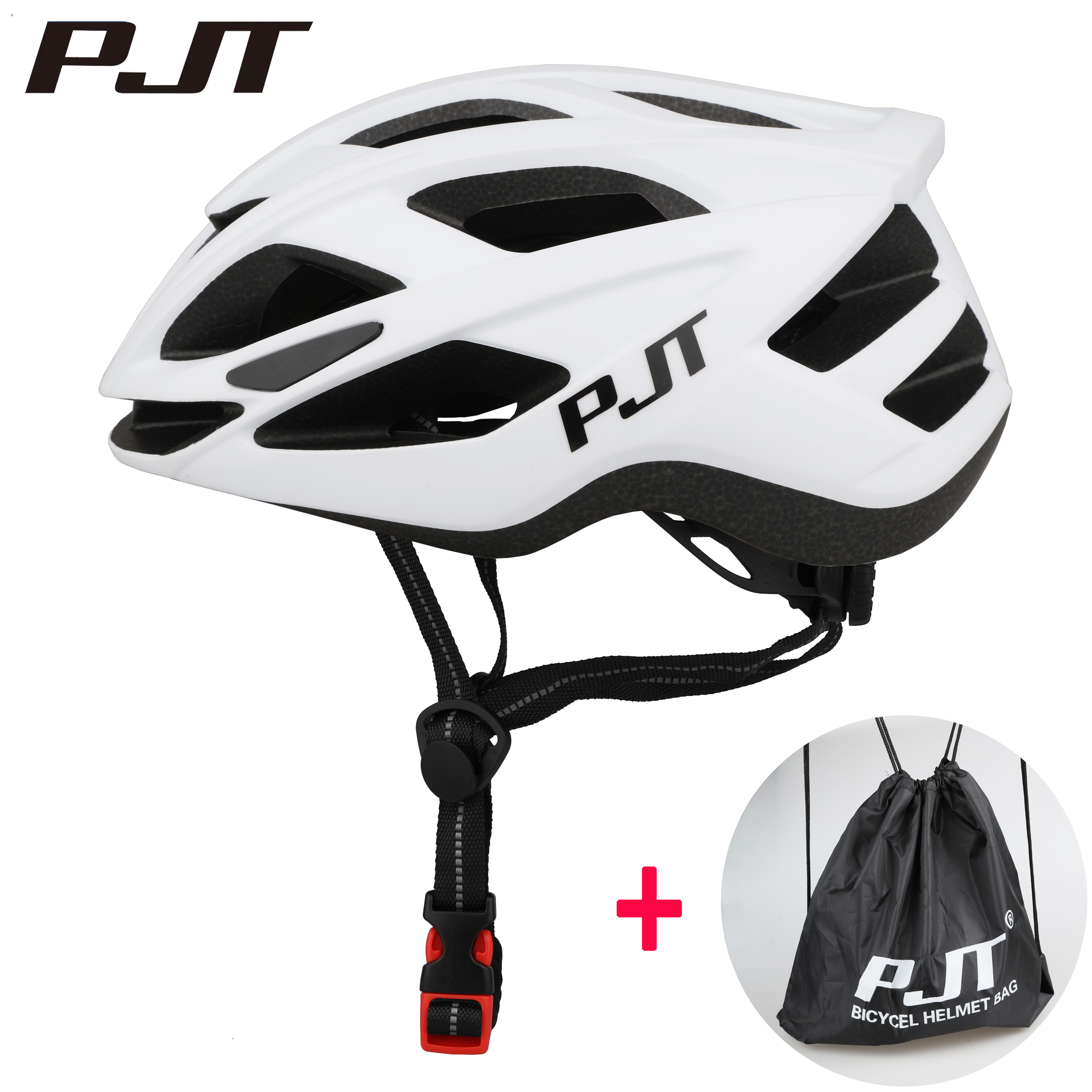 PJT Cycling Helmet Man Women Road Mountain Bike Helmet Outdoor Bicycle Skateboard Scooter In-Molded Ultralight Bicycle Helmet