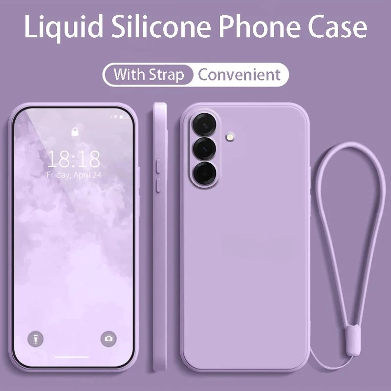 Luxury Business Sle Leather Phone Case for S25FE A57/37/27/17/07 A56/36/26/16/06 A55/35/25/15/05S Protect Cover