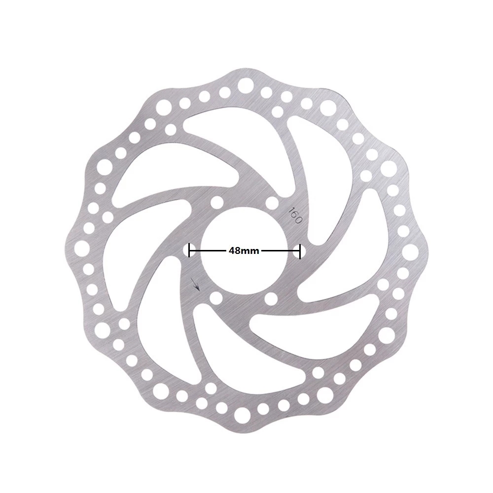 ZTTO MTB Bike Threaded Hub Disk Disc Brake Rotor Mountain bicycle 6 Bolts Flange Adapter Freewheel Cycling 160mm 48mm Rotor
