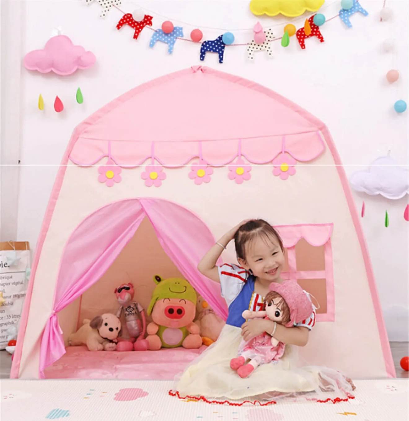 Folding Baby Tent, Small House For Kids
