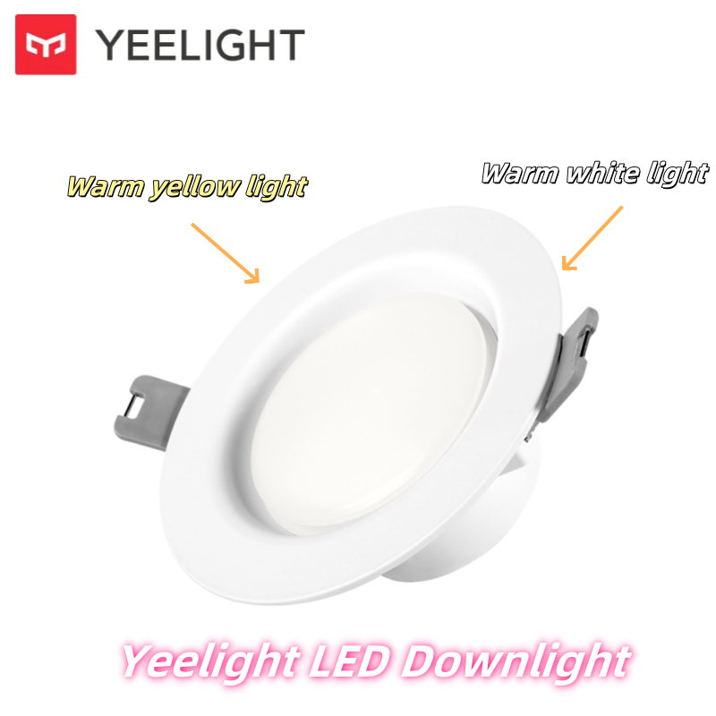 Yeelight LED Downlight Recessed Lighting Downlight 220V Warm White 4000K/Warm Yellow 3000K For Living Room Corridor Bedroom