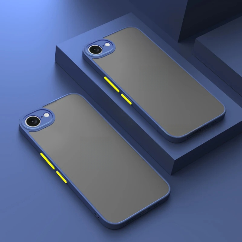 For iPhone 6 7 8 Case For SE2 SE3 6P 7P 8P 6Plus 7Plus 8Plus 8+ + Hard PC Armor Matte Luxury Color Shockproof Cases Cover