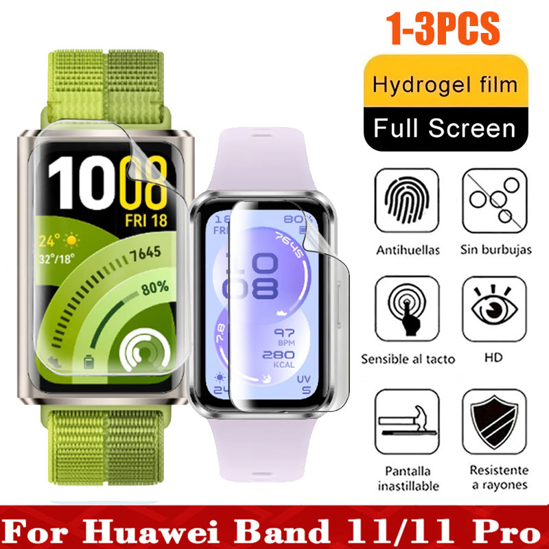 Soft Protective Film For Band 11/11Pro Screen Protector Clear HD TPU Hydrogel Film For Band 11 Pro Accessories