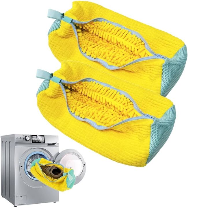 Shoe Washing Machine Bag Reusable Sneaker Laundry Bag for Washer and Dryer Shoe Cleaning Protector - image 1