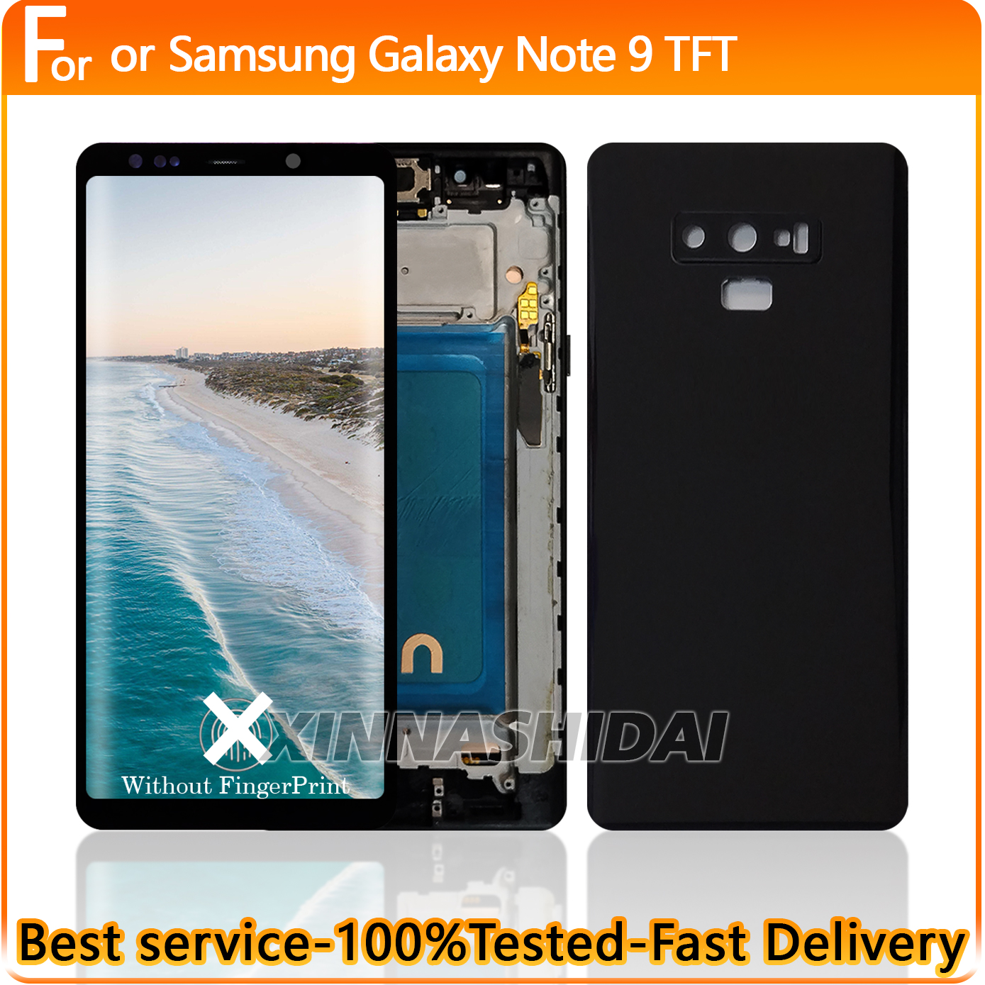 TFT For Samsung galaxy Note 9 N960 N960F LCD Display Touch Screen Digitizer Assembly LCD With Frame/No Frame