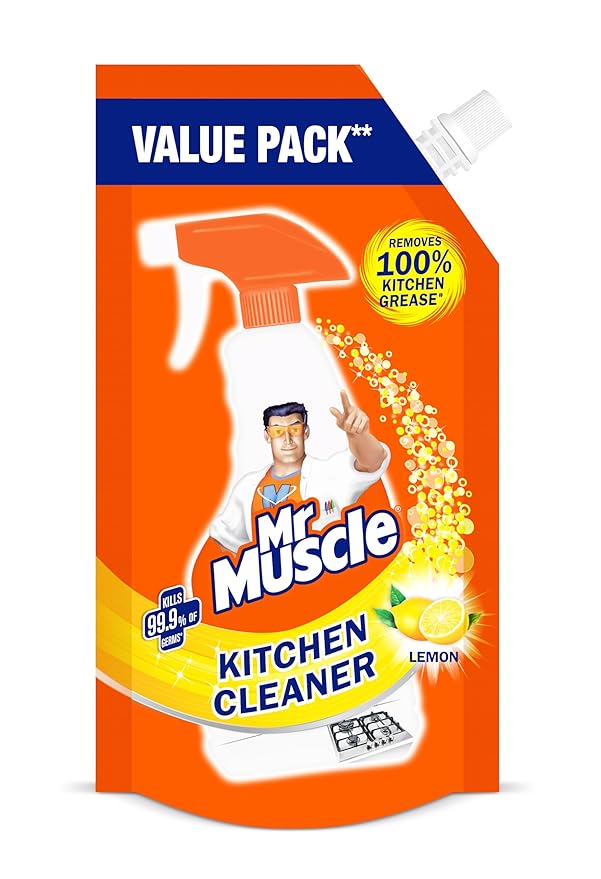 Mr Muscle Kitchen clear lemon 425 ml pouch
