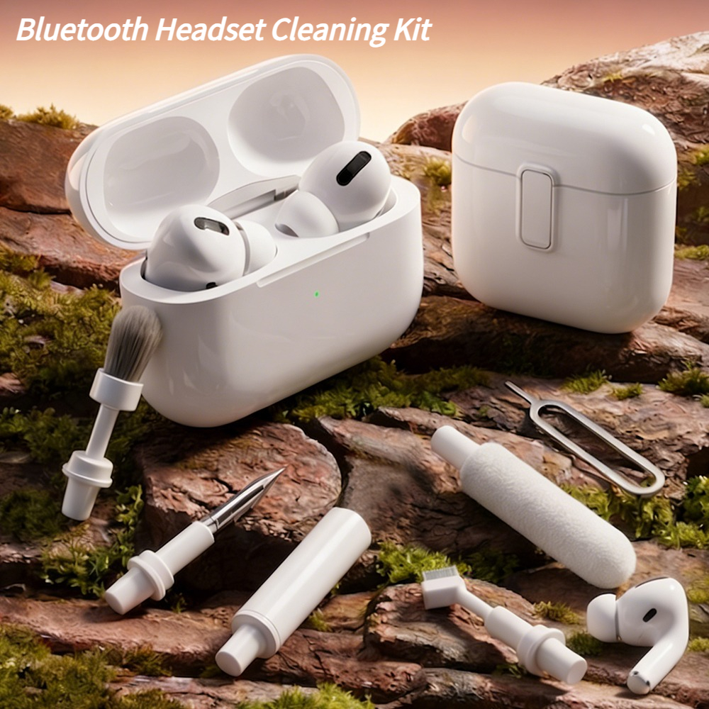 5-in-1 Portable Multifunctional Bluetooth Earphone Headset Cleaning Kit For Airpods 4 3 2 1 Pro 3 2 Buds 4 3 Pro