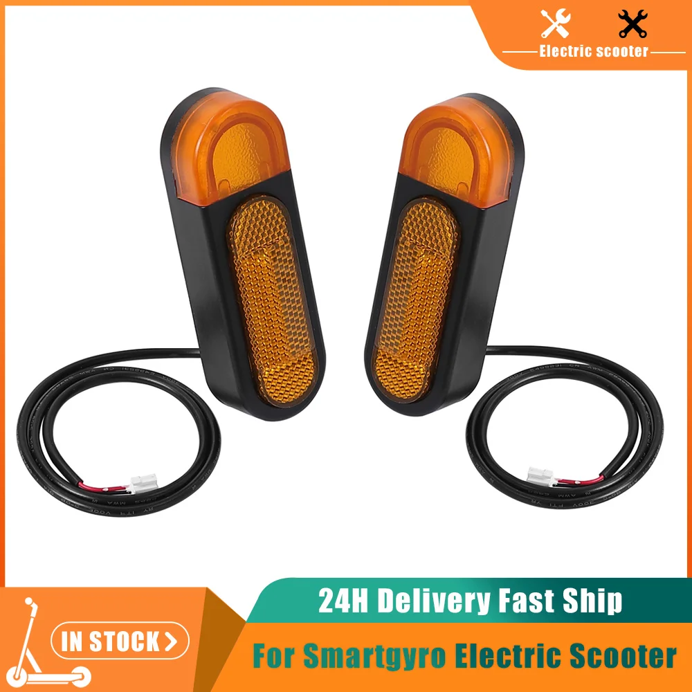 Left Right Turn Signal Lamp for Smartgyro K2 Electric Scooter Kickscooter Turn Signal Light 1 Pair Accessories Rear Light Parts