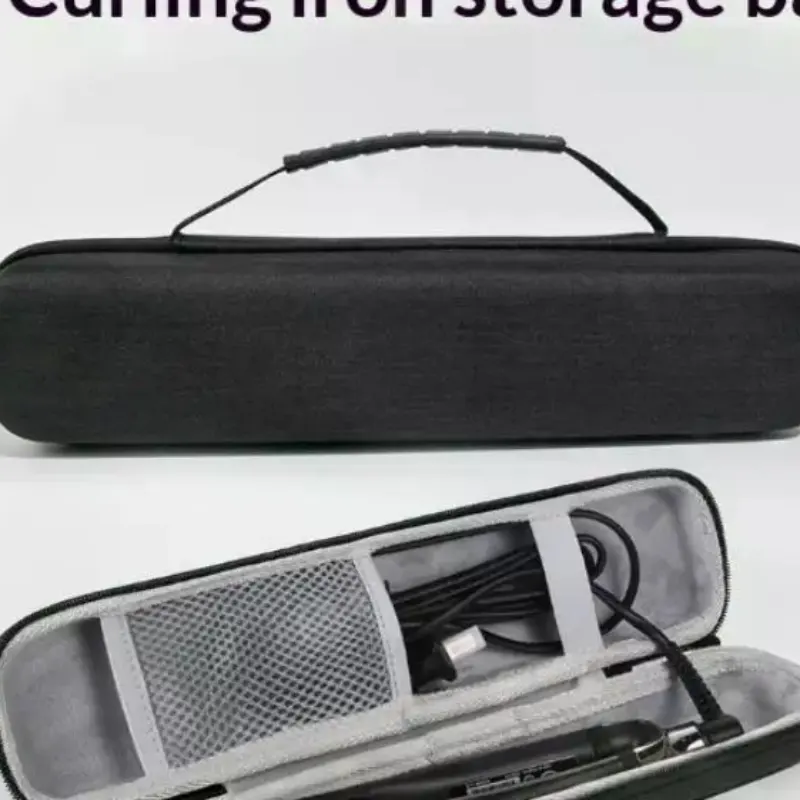 Portable EVA Hair Straightener Storage Bag Curling Iron Hair Rollers Storage Bag Waterproof Carrying Case Organizer Hair Tools