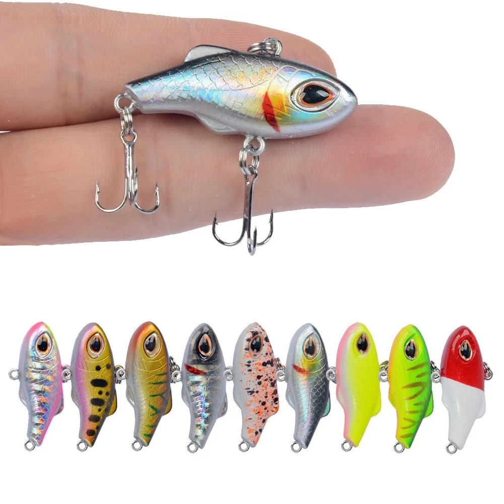 1Pc Winter Crankbait Wobbler Fishing Crankbaits Vib Lure Ice Hard Lure Mini Wobblers Crankbait Pesca