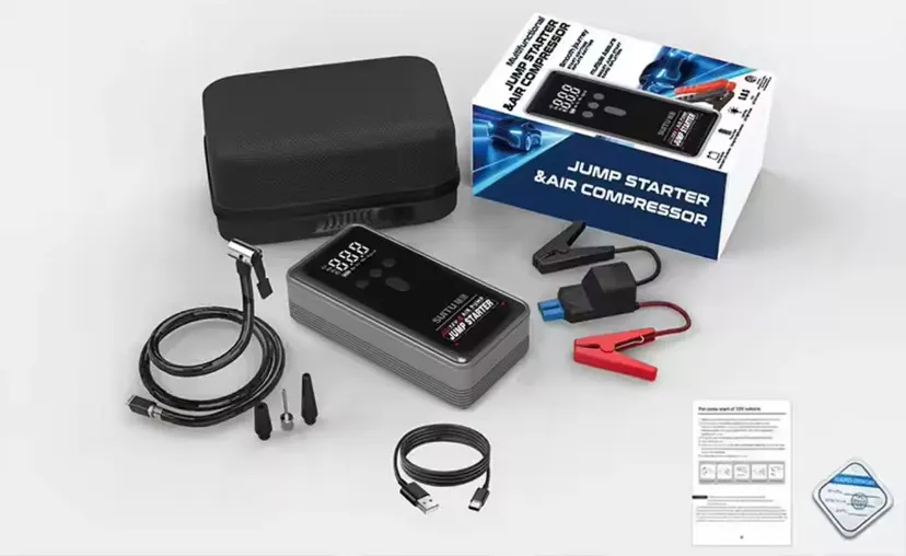 Jump Starter Kit ( with tyre inflator ) Power Bank