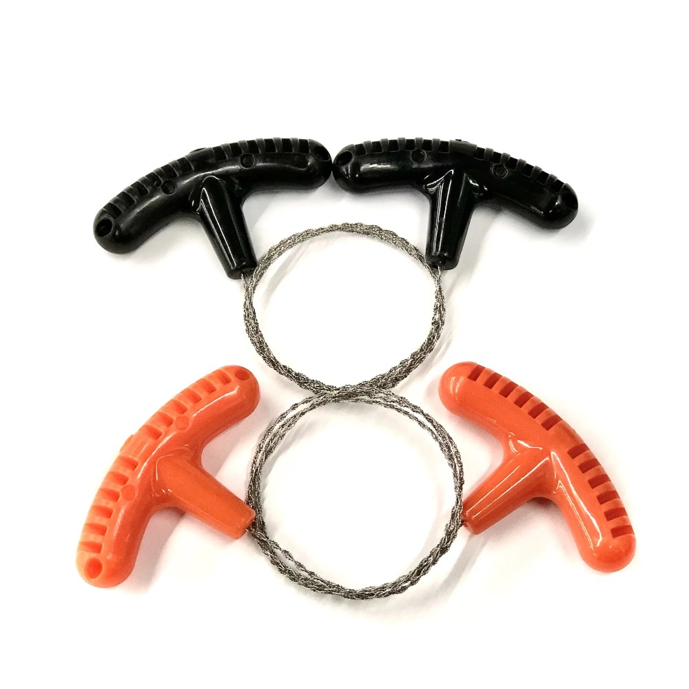 1pc Mini Survival Wire Saw - Stainless Steel Folding Hand Saw for Camping, Hiking, Emergency Rescue & Bushcraft