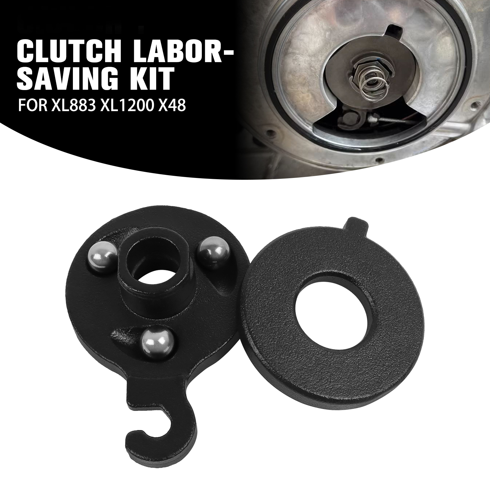 For Harley Sportster XL 1200 883 48 72 Big Twin Engine Mechanical Clutch Softail Dyna Touring Power Clutch Easy Pull Saving Kit