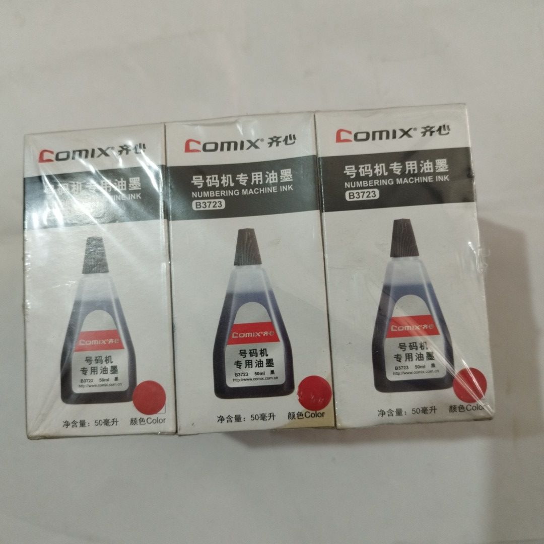 Numbering Machine Ink Comix B3723 Single Pc