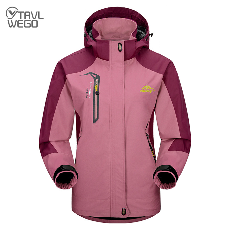Spring Fall Waterproof Hiking Jacket Women Hooded Hunting Running Trekking Fishing Jackets Outdoor Ride Climbing Windbreaker