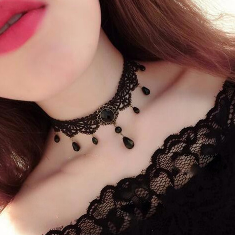 Choker Necklace Punk Gothic Vintage for Women Men Accessories Stylish Design High Quality