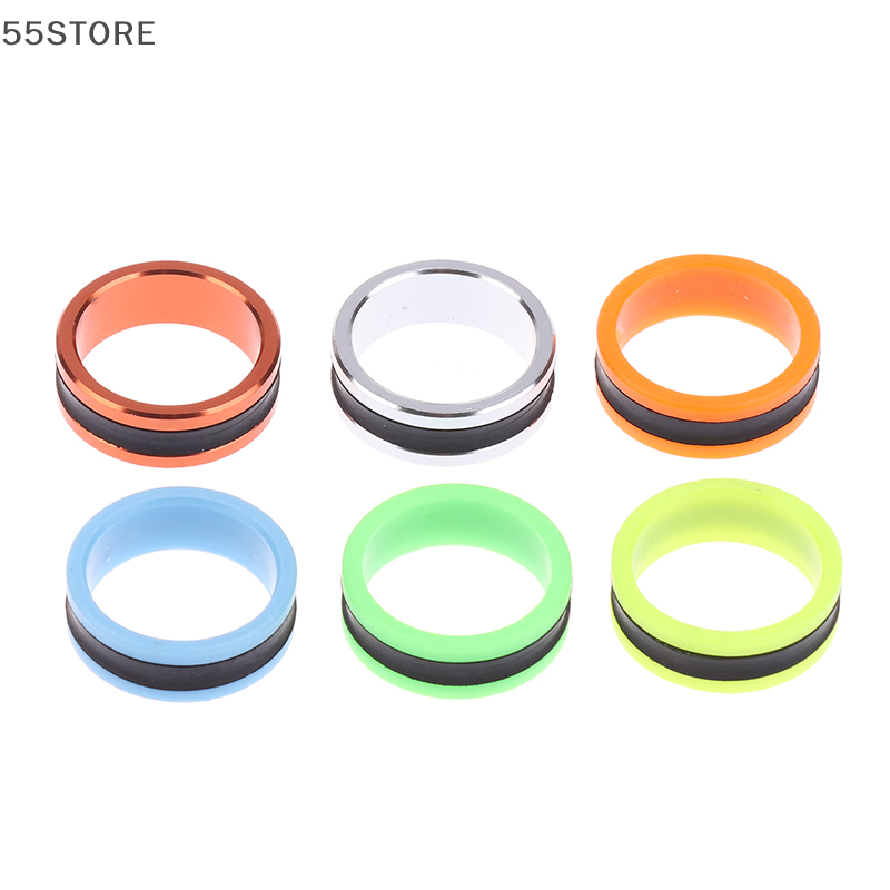 1/2Pcs Aluminum Alloy Fishing Line Puller Anti-Slip Rubber Ring Portable Line Pull Loop Fishing Tackle Tool Fishing Equipment