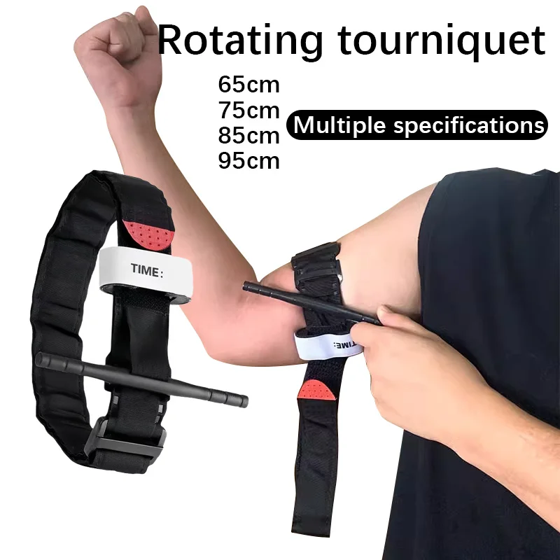 First Aid Kit - Tourniquet Equipped Emergency Kit for Camping, Security & First Aid Protection