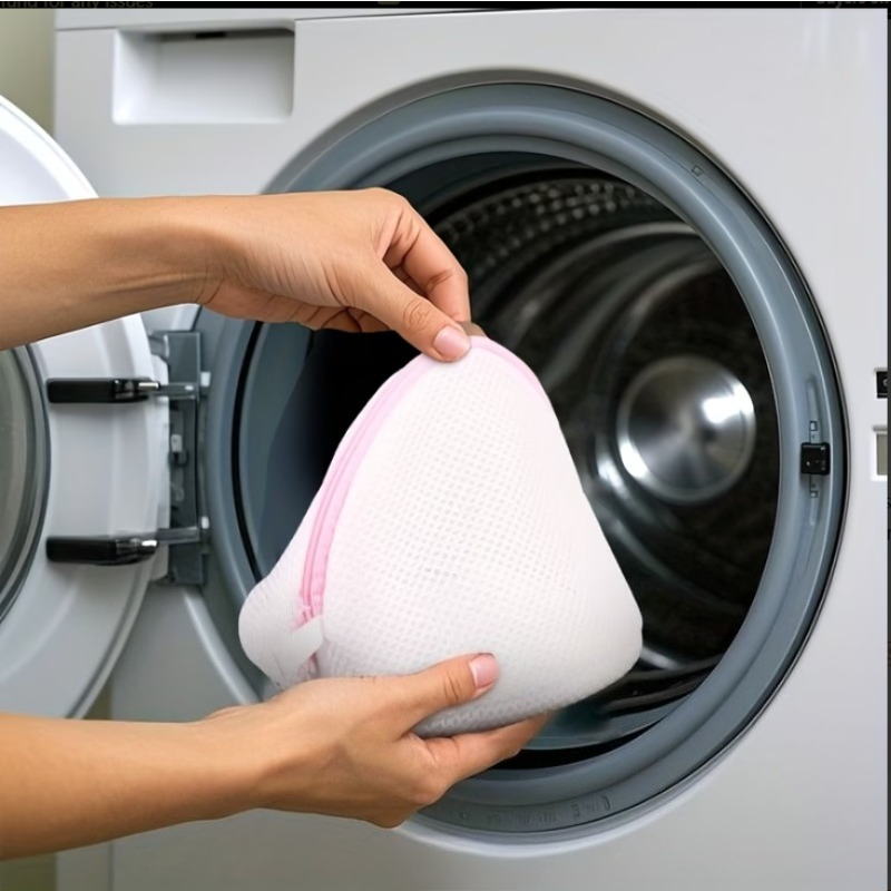 1PC Semicircular Bra Laundry Bags,for Underwear,Socks Prevents Tangling,Deformation,Abrasion,Protects Clothes,2 colors optional