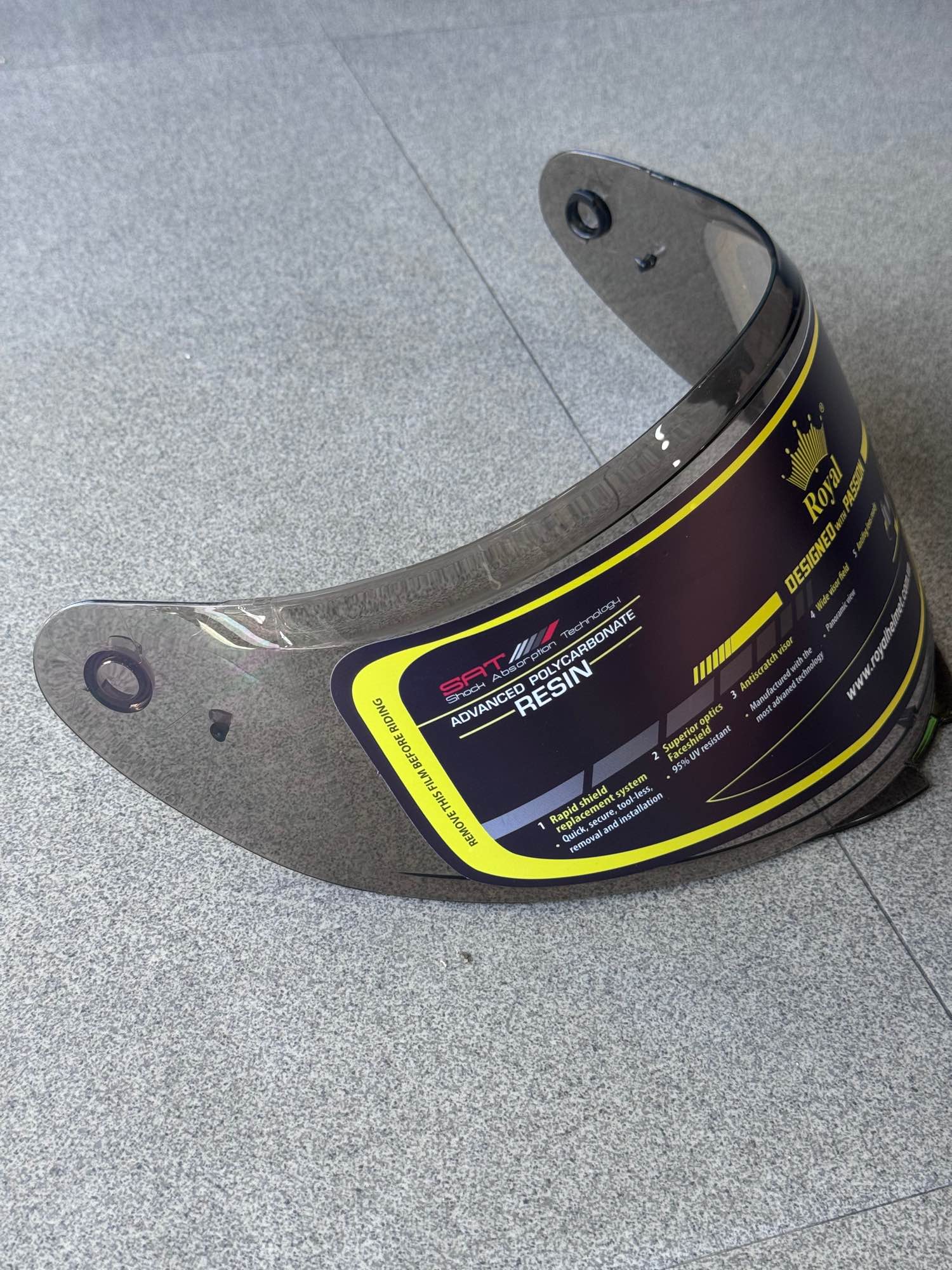 Royal R01 Bilmola spyder Helmet Visor