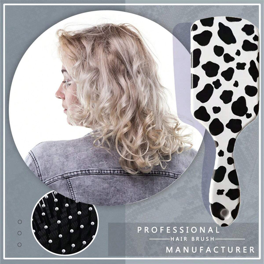 1pc Air Cushion Comb Massage Comb Animal Pattern Hair Comb Smooth Hair Comb Plastic Printing