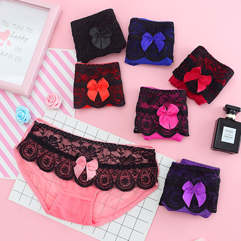 Women's panties Ultra Thin Seamless Women's Lace Briefs G-String Ladies Panties Cozy Underwear Tongs Female Ultra Thin