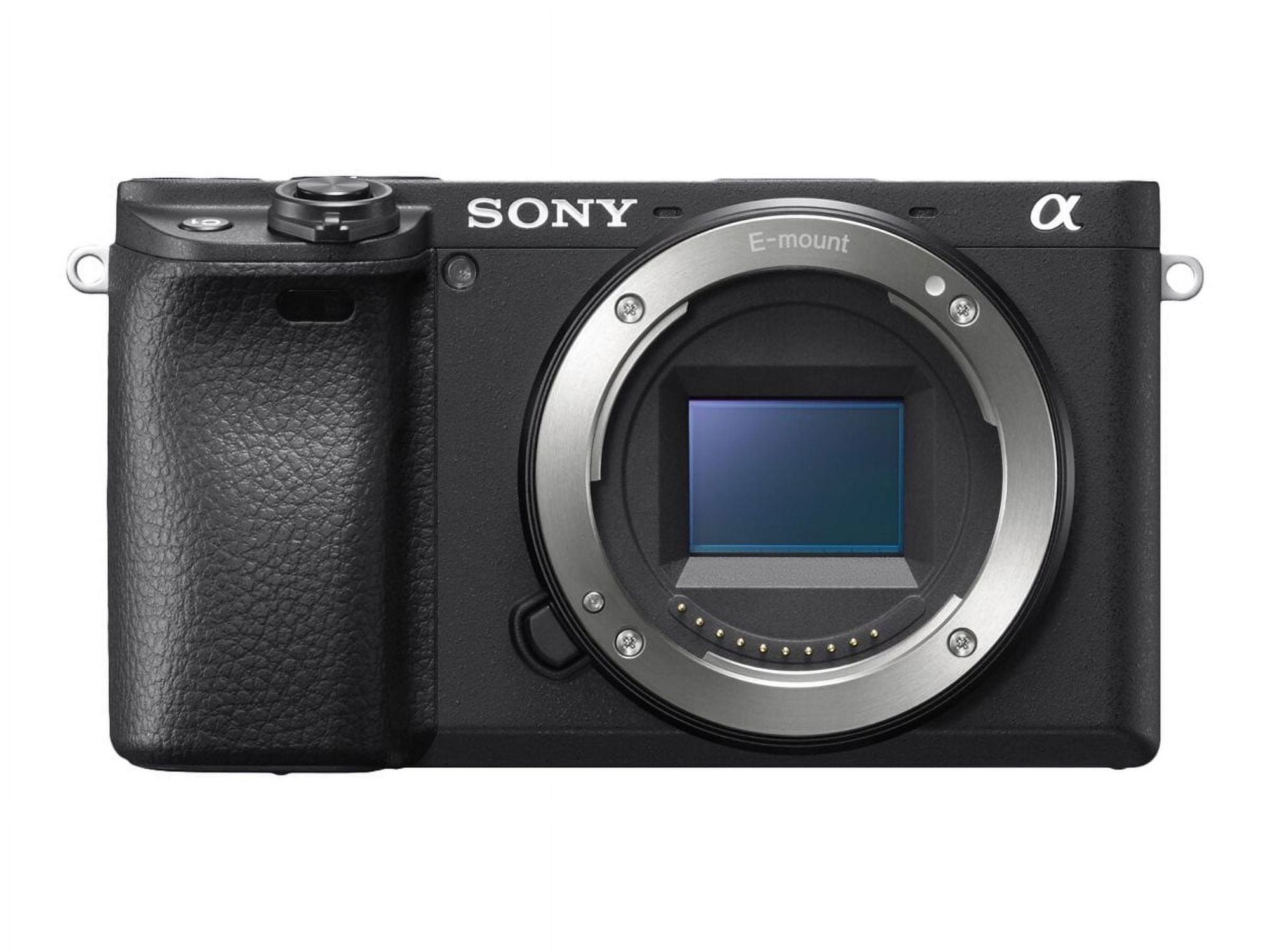 Sony Alpha a6400 24.2MP Mirrorless Camera w/ E PZ 16-50mm f/3.5-5.6 OSS Lens