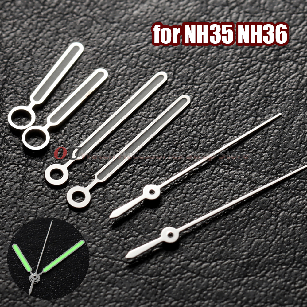 Luminous Nautilus Style Watch Hands for Watch NH35 NH36 NH38 NH70 NH71 NH72 4R35/36 7s36/35 7002 7009 Movement Watch Accessories