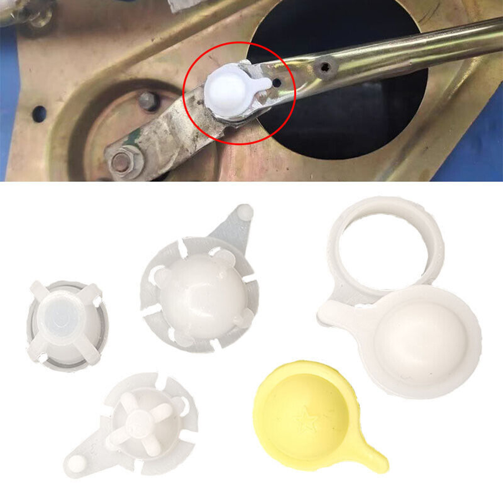 1/5 Sets High Quality Plastic Car Clips Fasteners Windshield Wiper Linkage Bushing Durable Practical Kit