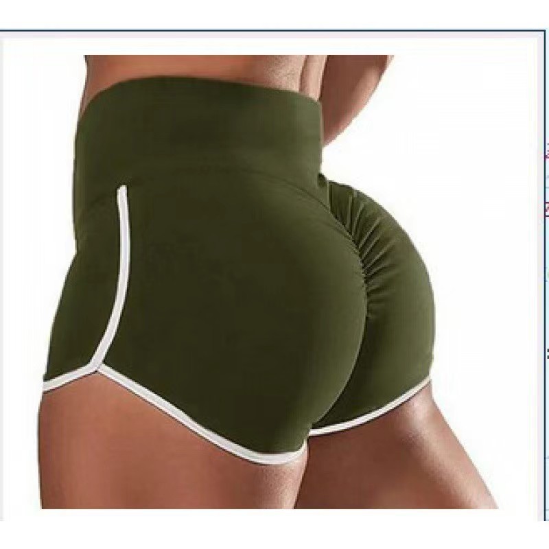 Women High Waist Stretch Tight Shorts Lady Solid Pantie Female Hip Lift Brief Women's Plus Size Sport Run Short Pant 1pc