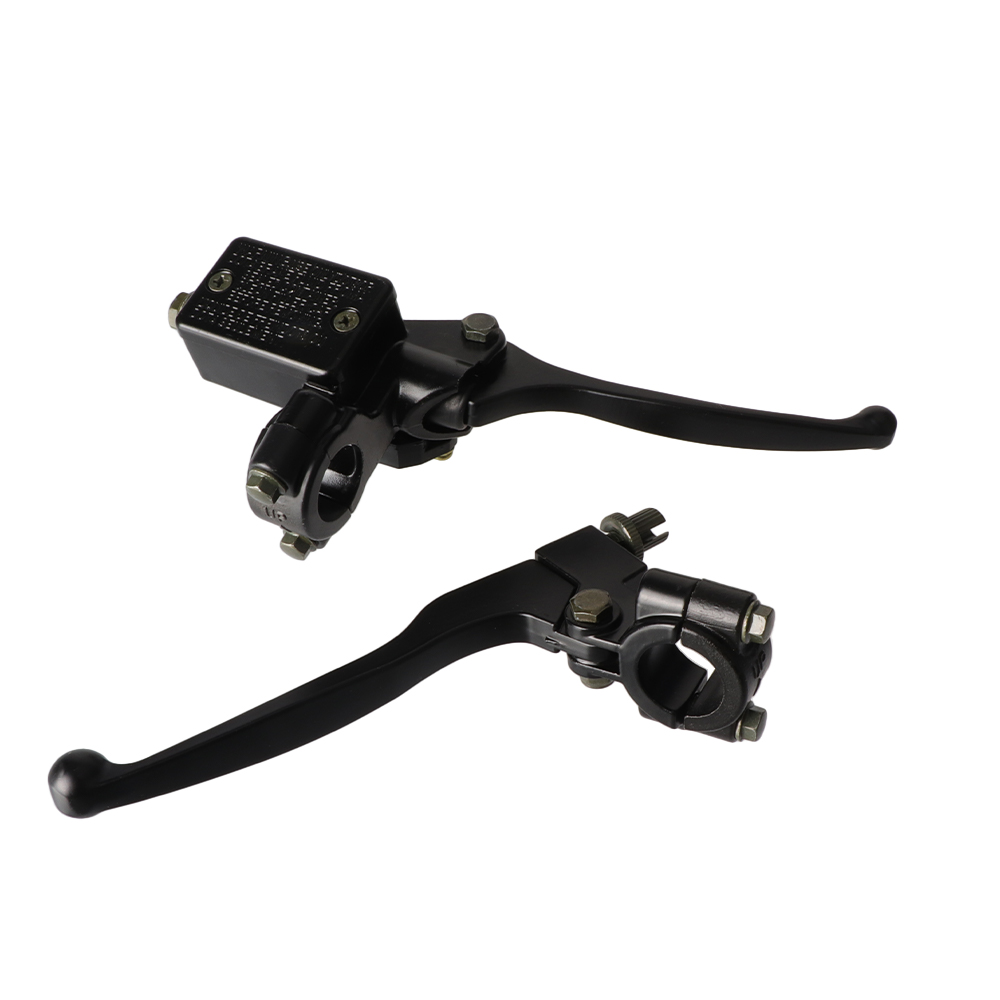 Motorcycle Brake Pump Right Master Cylinder Hydraulic Brake Lever Left Clutch handle For Dirt Pit Bike ATV Quad Moped Scooter