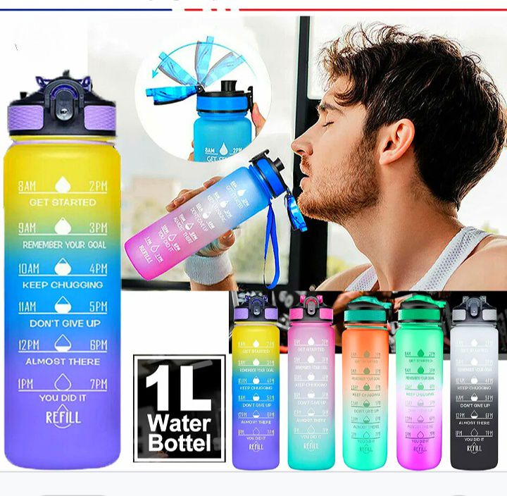 Water Bottle 900ML Single piece