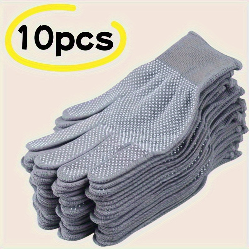 20/10 Nylon Pointed Gloves - Suitable for Outdoor Cycling, Camping, Fishing - Lightweight and Durable