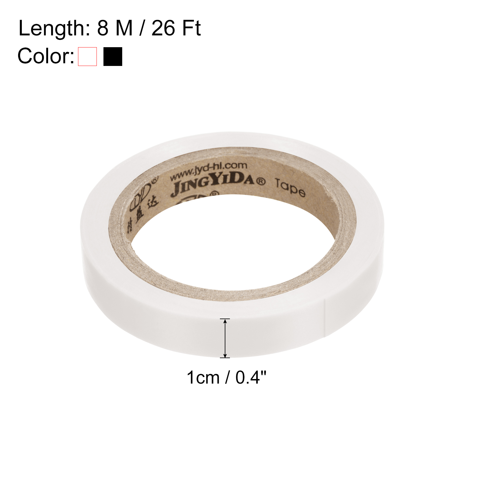 Uxcell 2 Roll Tennis Racket Grip Finishing Tape Anti-Slip Overgrips Fishing Rod Badminton Racket Sweatabsorbing Tape Sealing