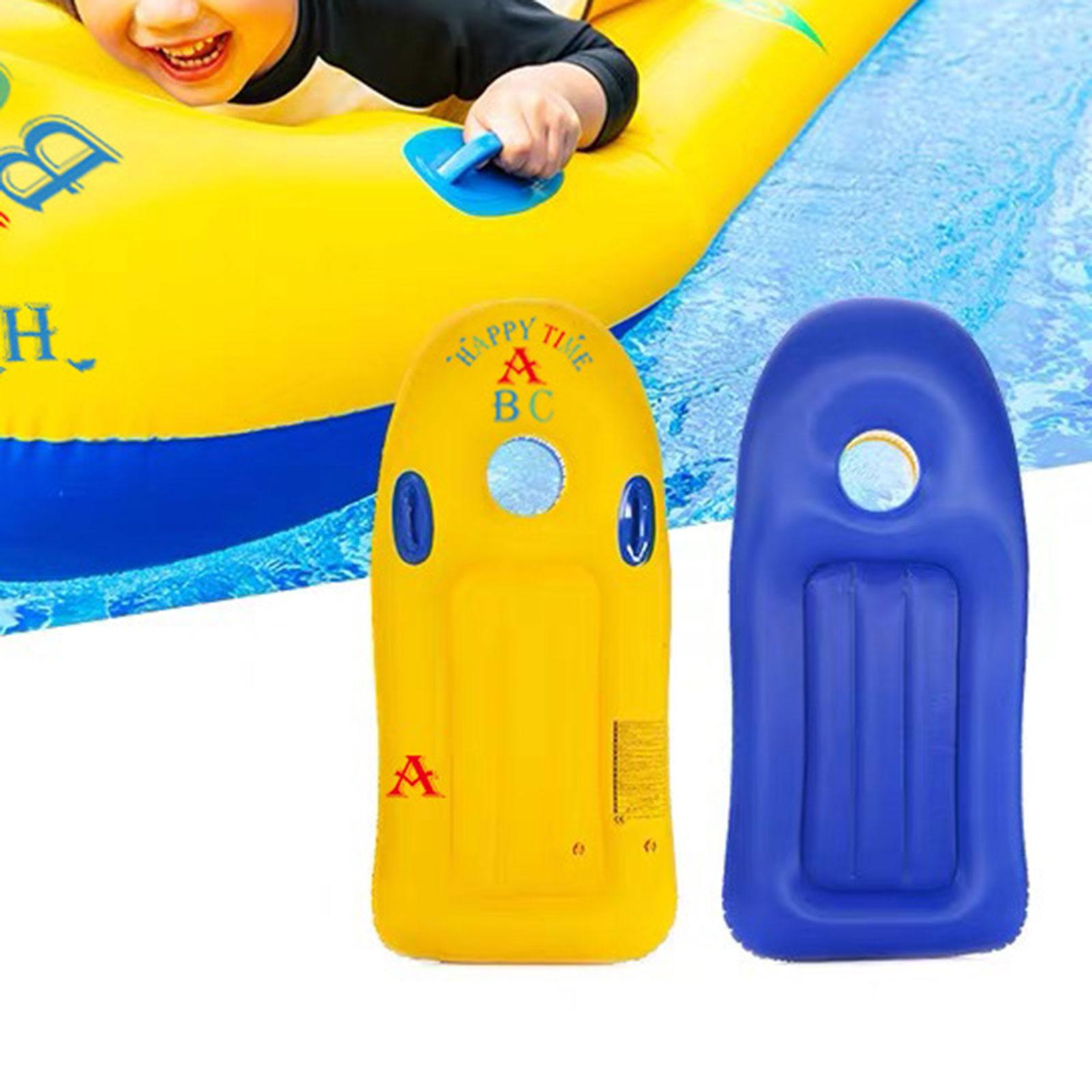 Kids Floating Surfboard PVC Swimming Mattress Hammock Inflatable Surfboard with Handle Floating Bed swimming equipment for Child