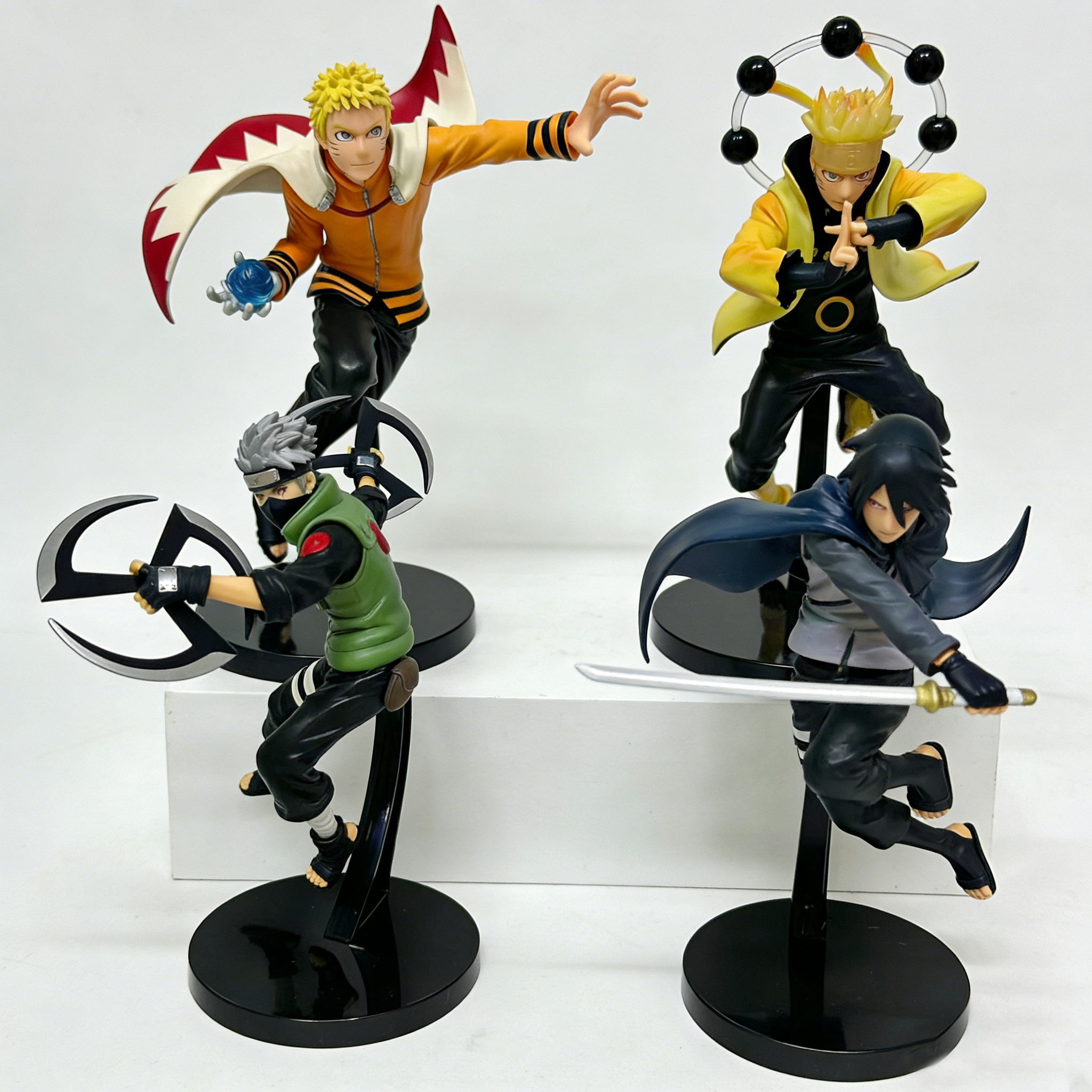 19CM Anime Naruto Sasuke Kakashi Uzumaki Gaara Action Figures Cartoon PVC Collectiable Model Toys Kids Boys Birthday 2026