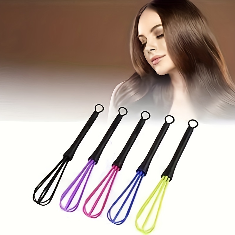Hair Color Cream Mixer Egg Beater Egg Mini Hair Coloring Stir Even Shaping Perm Styling Tool