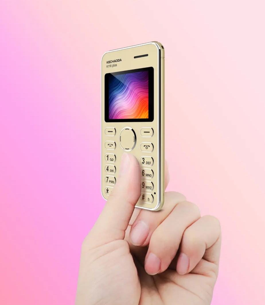 Kechaoda Card Mobile K116 | Dual Sim | Mtk 6261D Chipset | Keypad Mobile Phone