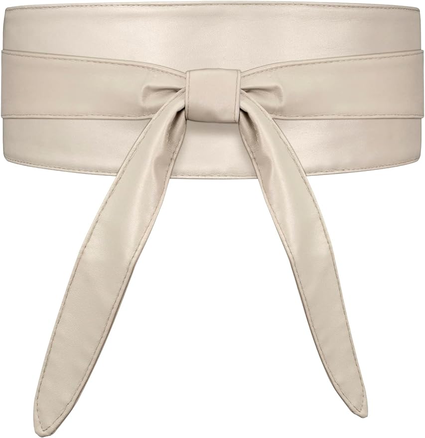 Obi Belts for Women Dresses Wide Corset Belt Fashion Soft Leather Wrap Cinch Waist Belt