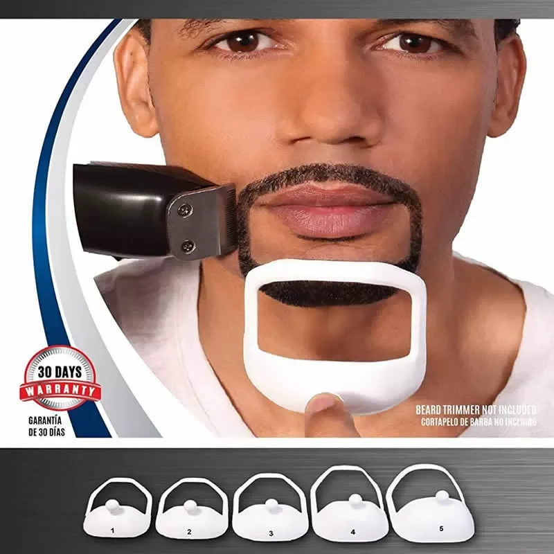 5-Piece Beard Styling Template Beard Styler