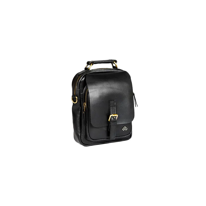Humanfit Genuine Leather side bag for men | Vintage Crossbody Side Bag | Durable Travel sidebags