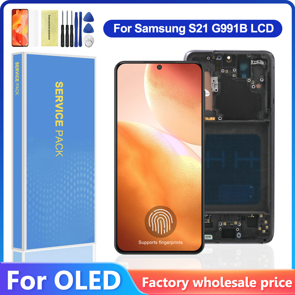 For Samsung Note 10 AMOLED LCD Display Touch Screen Digitizer Replacement for SM-N970F N970U Display With Frame