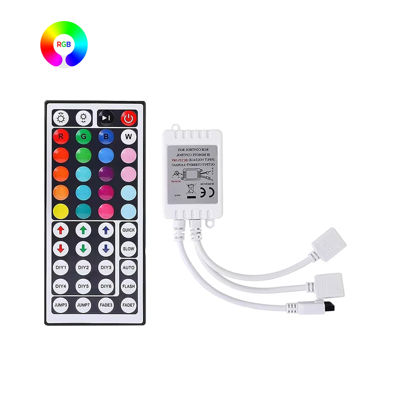 Music Sync Rgb Lighting Controller 12V 4 Pin Rgb LED Lights Controller Box Receiver Smart Controller RGB Color Changing