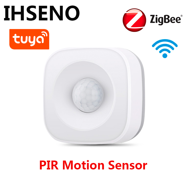 Tuya ZigBee/WiFi PIR Motion Sensor Wireless Infrared Detector Security Burglar Alarm Smart Life APP Control Compatible